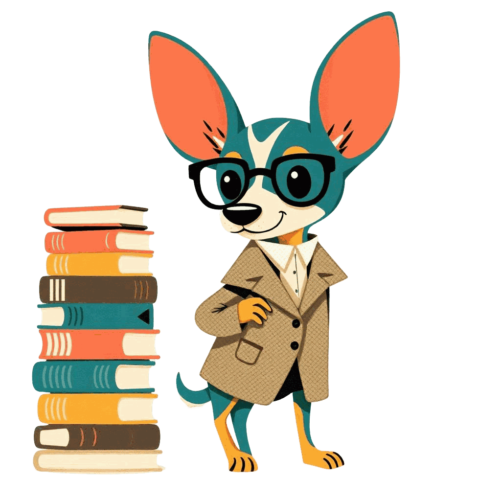 Don Paco with a stack of craft books