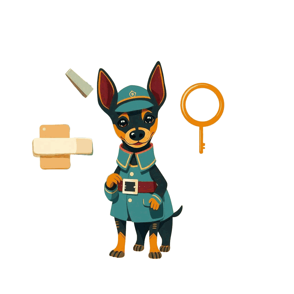 Don Rowdy holding a locked strongbox and keys