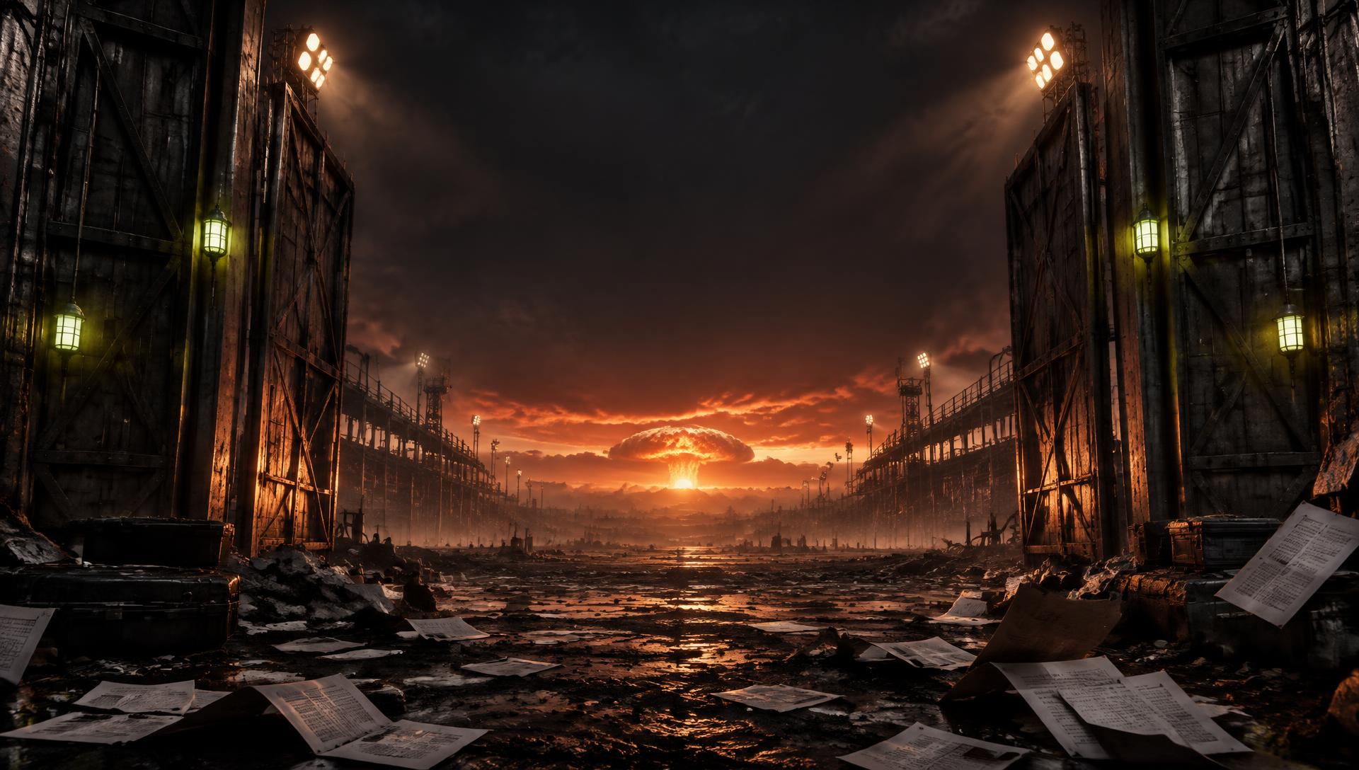 The gates to Scriptageddon's new era open onto a vast wasteland arena